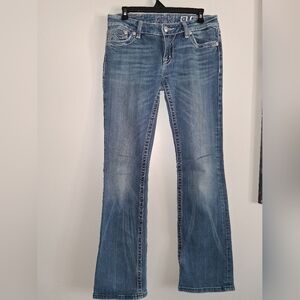 Miss Me Women's Medium Blue Flare Jeans